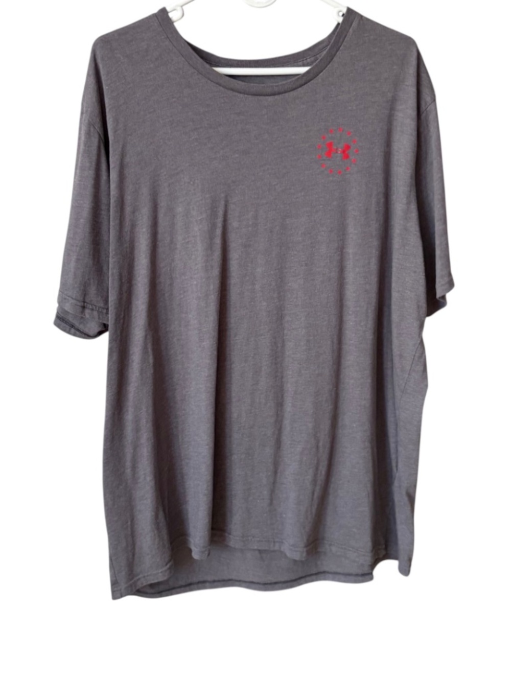 Under Armour Gym Shirt HeatGear Freedom Tee USA Flag
